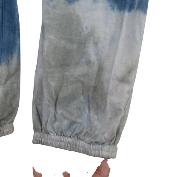2 Pc Dreamsicle Blue Tie Dye T-Shirt and  Jogger Pants Girls Size M Loungewear - Picture 4 of 12